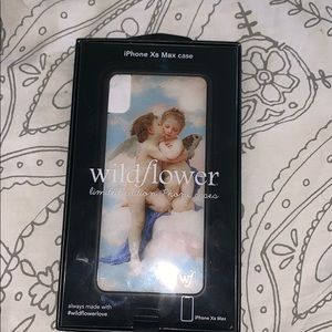 wildflower angel phone case X/XS max case